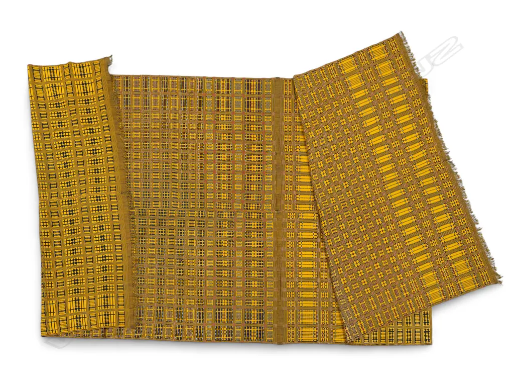African Ghanain Ashanti Kente Cloth, Image 1++